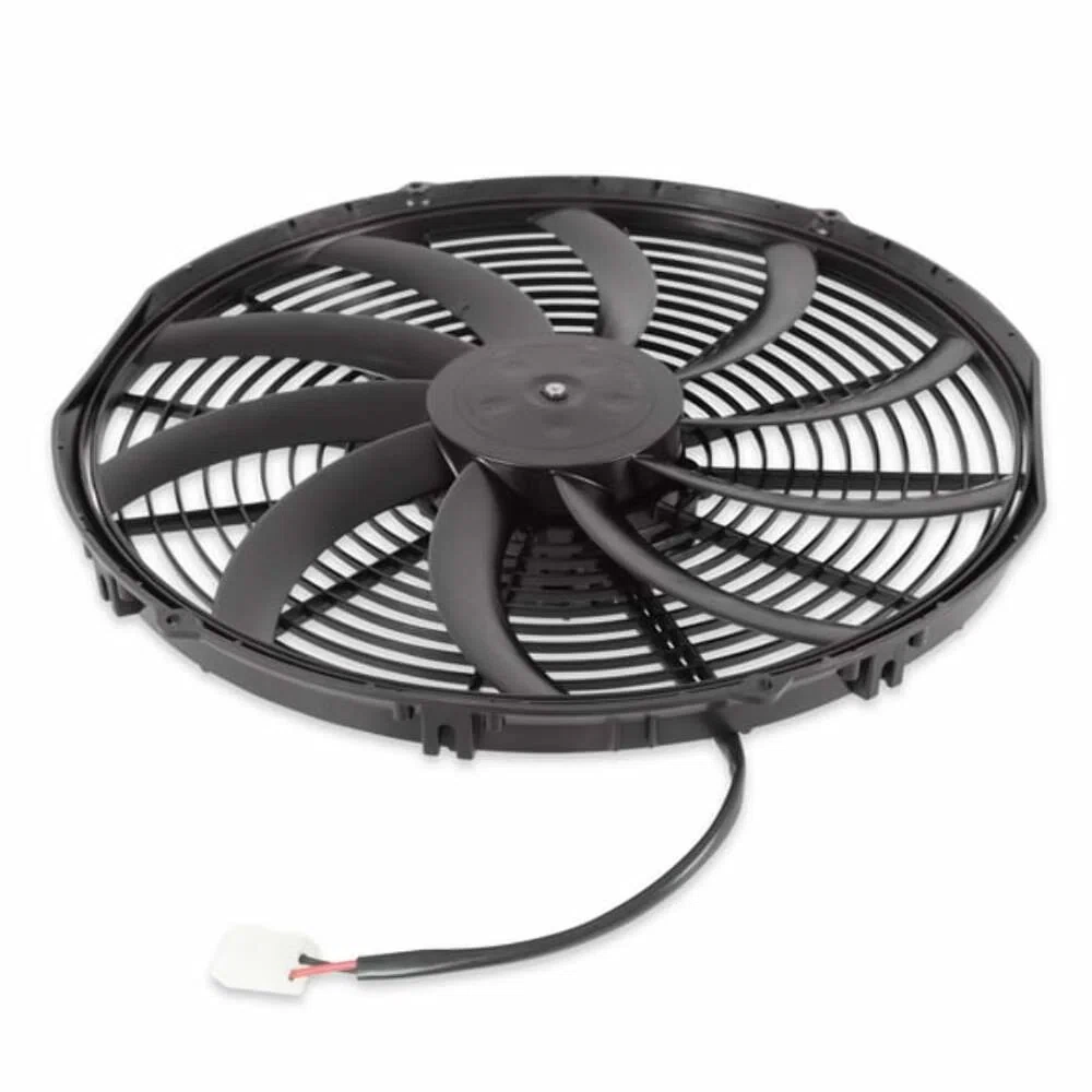 Spal 30102049 Puller Fan 16In High Performance Curved Blade Use W_ 30A